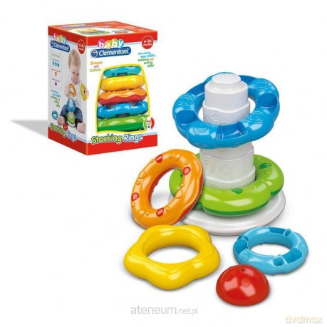 CLEMENTONI Kolorowa wieża