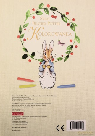 Kolorowanka. Świat Beatrix Potter [KSIĄŻKA]