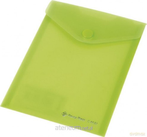 Koperta Focus C4532 A6 przezroczysta zielona