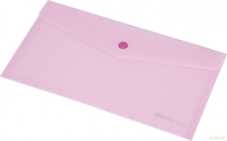 Koperta Focus C4533 DL przezroczysta różowa