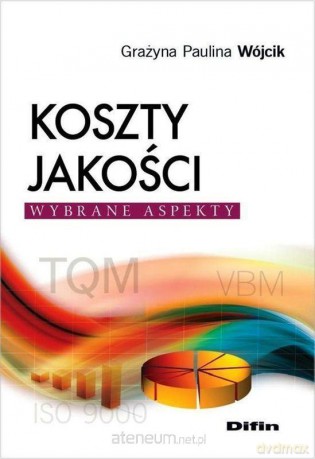 Koszty jakości. Wybrane aspekty - Grażyna Paulina Wójcik [KSIĄŻKA]