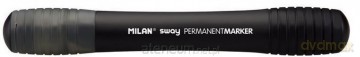 Marker permanentny Sway czarny (12 szt)