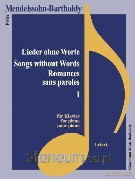 Mendelssohn - Bartholdy. Lieder ohne Worte I [KSIĄŻKA]
