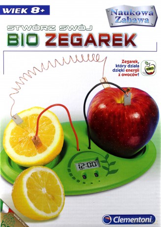 CLEMENTONI Naukowa zabawa. Bio Zegarek