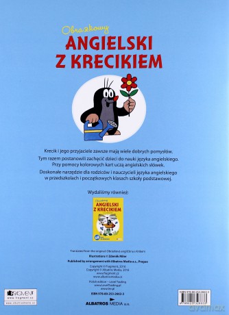 Obrazkowy angielski z Krecikiem (niebieski) [KSIĄŻKA]