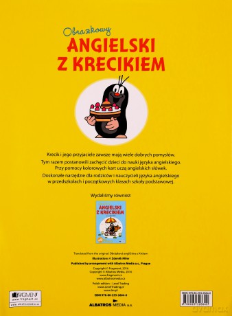 Obrazkowy angielski z Krecikiem (żółty) [KSIĄŻKA]