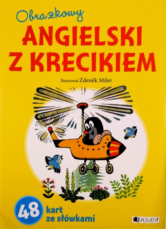 Obrazkowy angielski z Krecikiem (żółty) [KSIĄŻKA]