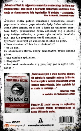 Odprysk - Sebastian Fitzek [KSIĄŻKA]