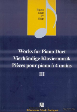 Piano Step by Step. Works for Piano Duet III [KSIĄŻKA]