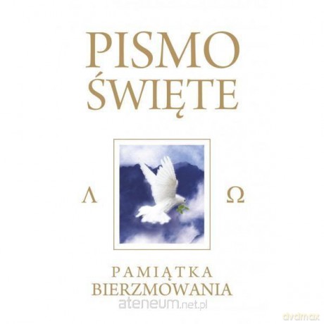 Pismo Święte Kremowe - Pamiątka Bierzmowania [KSIĄŻKA]
