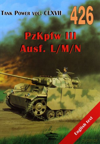 PzKpfw III Ausf. L/M/N. Tank Power vol. CLXVII 426 - Janusz Lewoch [KSIĄŻKA]