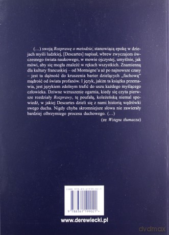 Rozprawa o metodzie - Rene Descartes [KSIĄŻKA]