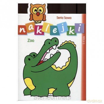 Sowa: naklejanki ZOO [KSIĄŻKA]