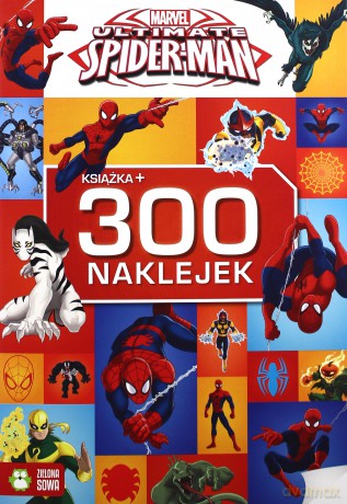 Spider-Man. Książka + 300 naklejek [KSIĄŻKA]