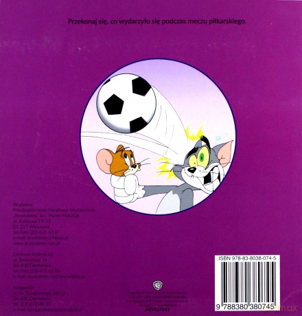 Tom i Jerry. Na stadionie [KSIĄŻKA]