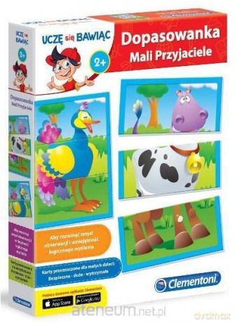 Uczę się bawiąc. Dopasowanki Mali Przyjaciele 2