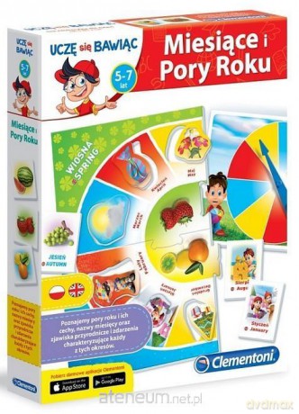 CLEMENTONI Uczę się bawiąc. Miesiące i Pory Roku 2