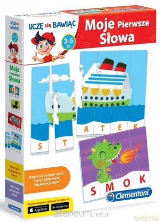 CLEMENTONI Uczę się bawiąc. Moje pierwsze słowa