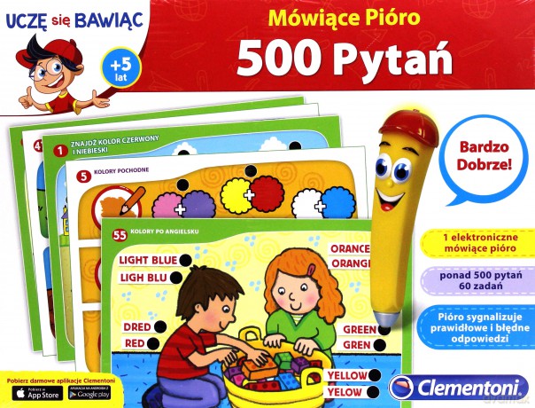 Uczę się bawiąc. Mówiące pióro 500 dla ucznia