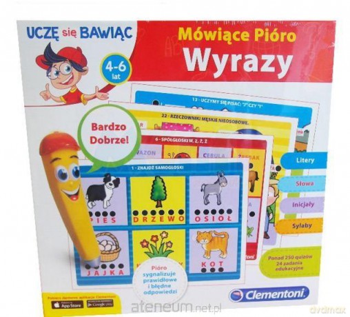 Uczę się bawiąc. Mówiące pióro Wyrazy