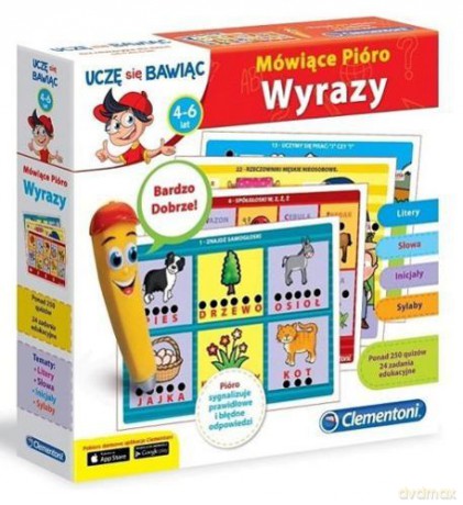 Uczę się bawiąc. Mówiące pióro Wyrazy