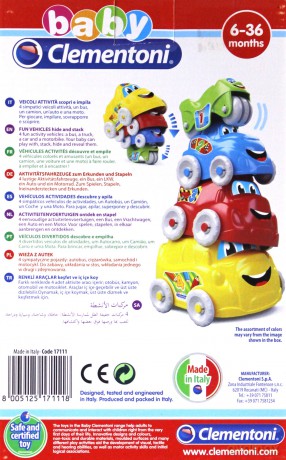 CLEMENTONI Wieża z Autek