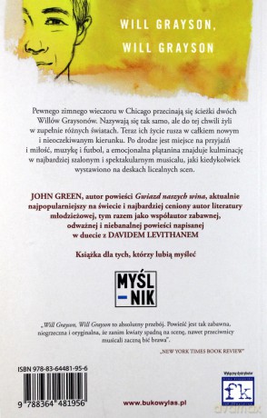 Will Grayson, Will Grayson - David Levithan, John Green [KSIĄŻKA]
