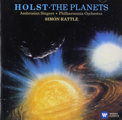 Ambrosian Singers & Philharmonia Orchestra & Simon Rattle: Holst: The Planets [CD]
