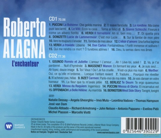 Roberto Alagna: L'enchanteur [CD]