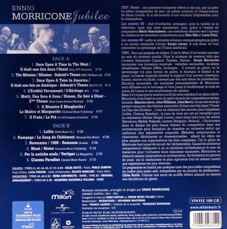 Ennio Morricone: Morricone Jubilee [Winyl]