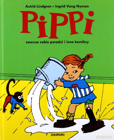 Pippi zawsze sobie poradzi i inne komiksy - Astrid Lindgren, Ingrid Vang Nyman (twarda) [KOMIKS]