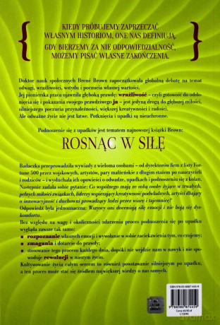 Rosnąc w siłę. Rozpoznanie, zmagania, rewolucja - Brene Brown [KSIĄŻKA]
