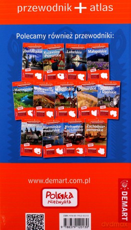 Województwo lubelskie przewodnik + atlas Polska niezwykła [KSIĄŻKA]