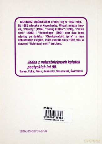 Ciamkowatość życia - Grzegorz Wróblewski [KSIĄŻKA]