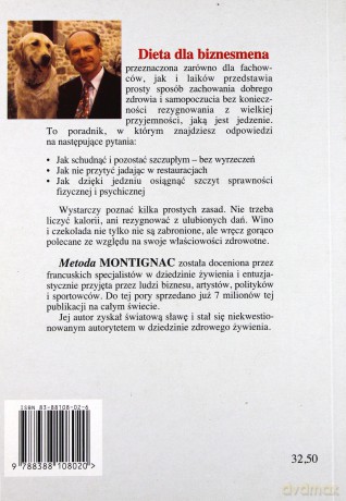 Dieta dla biznesmena - Michael Montignac [KSIĄŻKA]