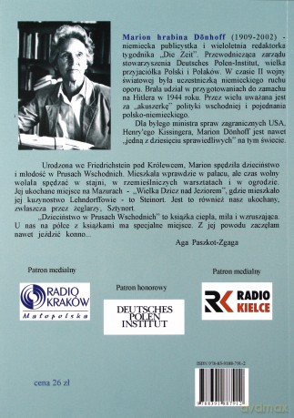 Dzieciństwo w Prusach Wschodnich - Marion Donhoff [KSIĄŻKA]