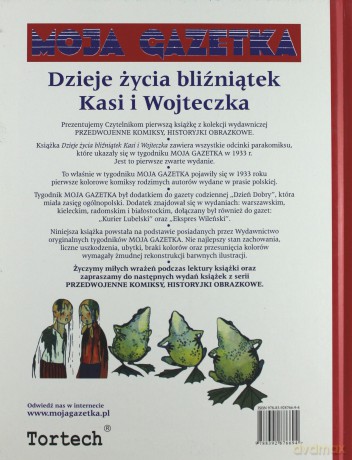 Dzieje z życia bliźniątek Kasi i Wojteczka - X. Koźmiński, T. Pudłowski [KSIĄŻKA]
