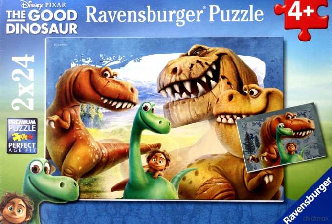 RAVENSBURGER Dobry Dinozaur 2x24 el. [PUZZLE]