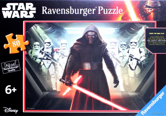 RAVENSBURGER Star Wars Epizod VII 80 el. (Gwiezdne Wojny) [PUZZLE]