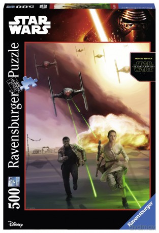 RAVENSBURGER Star Wars Ciemna Strona Mocy 500 el. (Gwiezdne Wojny) [PUZZLE]