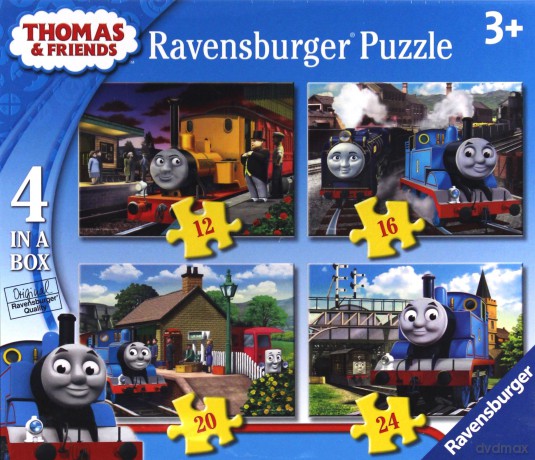 RAVENSBURGER Tomek i Przyjaciele 4 w 1 [PUZZLE]
