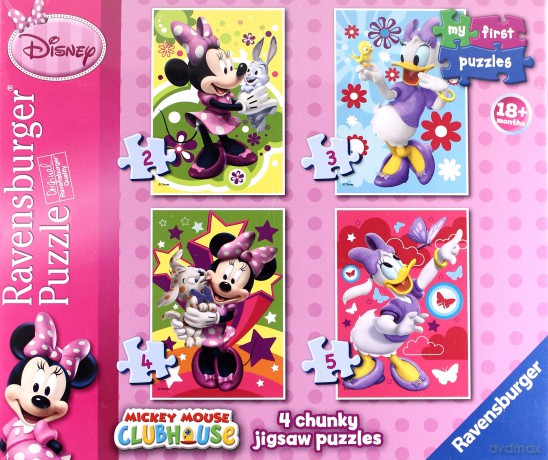 RAVENSBURGER Myszka Minnie-Moje Pierwsze Puzzle [PUZZLE]