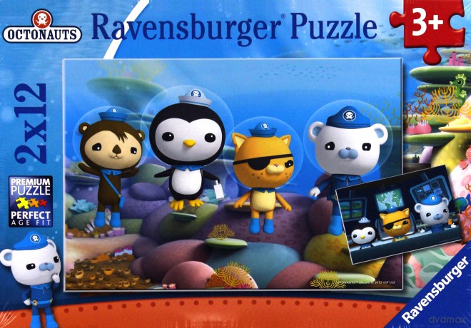 RAVENSBURGER Disney Świat Pirata Jake 2x12 el. [PUZZLE]
