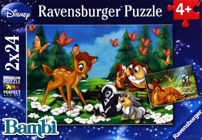 RAVENSBURGER Disney Mój Przyjaciel. Bambi 2x24 el. [PUZZLE]