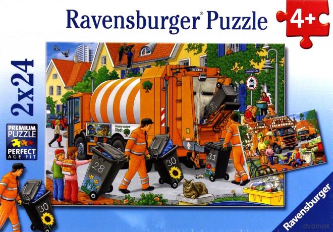 RAVENSBURGER Wielkie Sprzątanie 2x24 el. [PUZZLE]