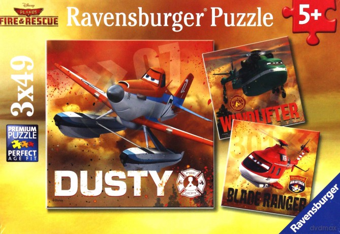 RAVENSBURGER Samoloty Ratunkowe 3x49 el. [PUZZLE]