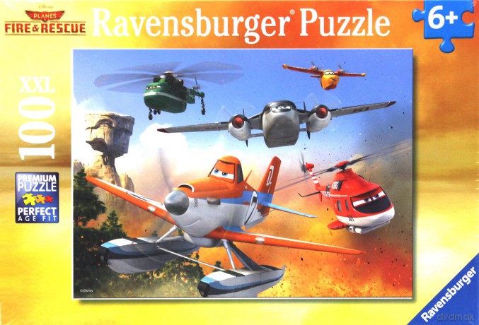 RAVENSBURGER Walcząc z Ogniem 100 el. [PUZZLE]