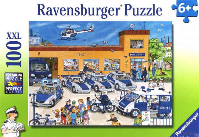 RAVENSBURGER Policyjna Dzielnica 100 el. [PUZZLE]