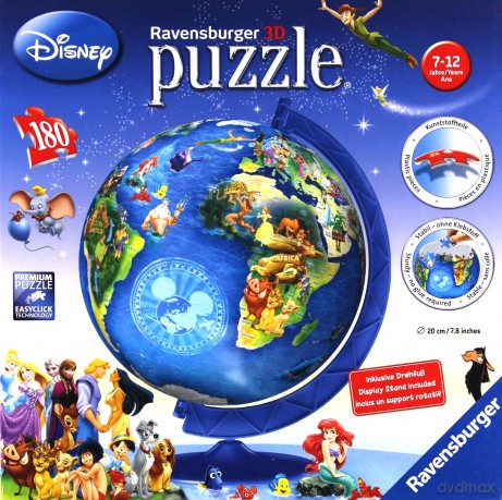RAVENSBURGER Disney Disney Globus 180 el. [PUZZLE]