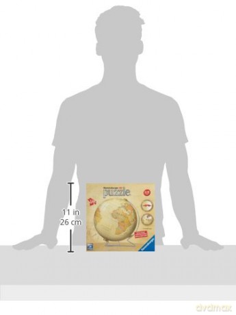 RAVENSBURGER Zabytkowy Glob 540 el. Kula [PUZZLE]